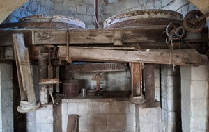 Système mécanique du Moulin Tracas