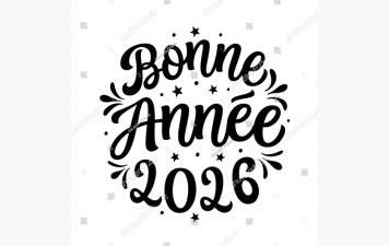 Meilleurs voeux pour l'année 2026