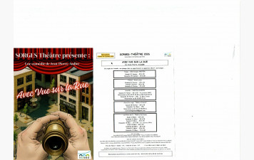 SORGES Théâtre Représentations 2026