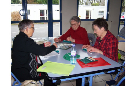 Les joueurs de Scrabble